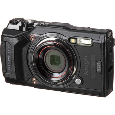 Olympus Tough TG-6 Digitalkamera (Schwarz)