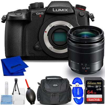 Panasonic Lumix GH5 II spiegellose Kamera mit 12-60 mm f/3,5-5,6 ASPH. Objektiv-Kit