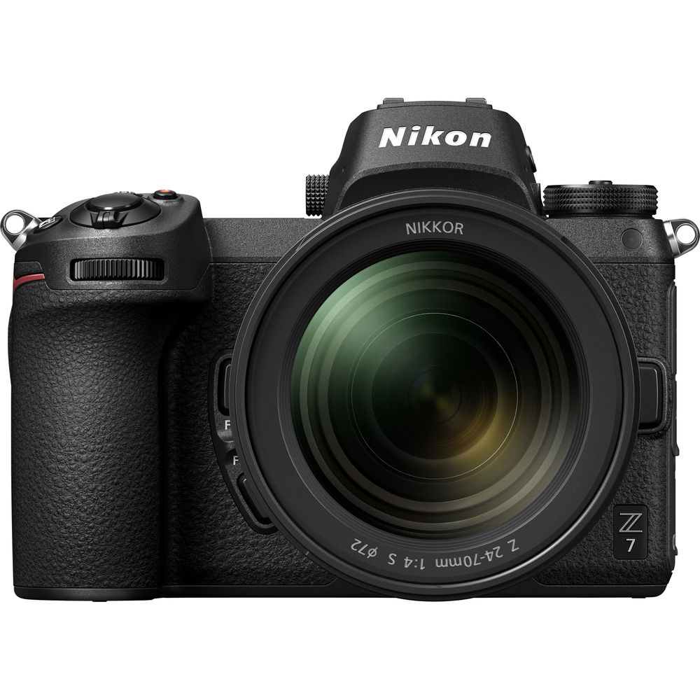 Nikon Z7 spiegellose Kamera mit 24-70-mm-Objektiv 1594 – 7-teiliges Zubehörpaket