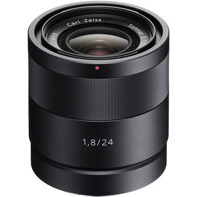 Sony Sonnar T* E 24 mm f/1.8 ZA-Objektiv SEL24F18Z + Filter-Kit + Beutelpaket