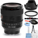 Sony FE 50mm f/1.2 GM Lens SEL50F12GM - 7PC Accessory Bundle Sony