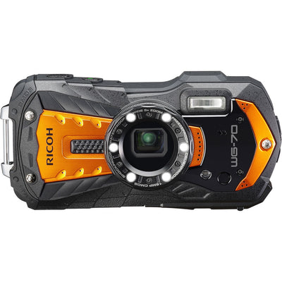 Ricoh WG-70 Digital Camera (Orange) - 03873