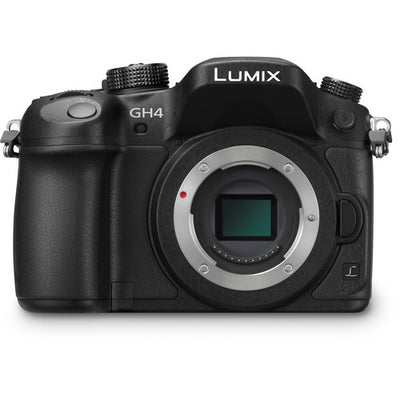 Panasonic Lumix DMC-GH4 spiegellose Micro Four Thirds-Digitalkamera (Gehäuse) Bundle 2