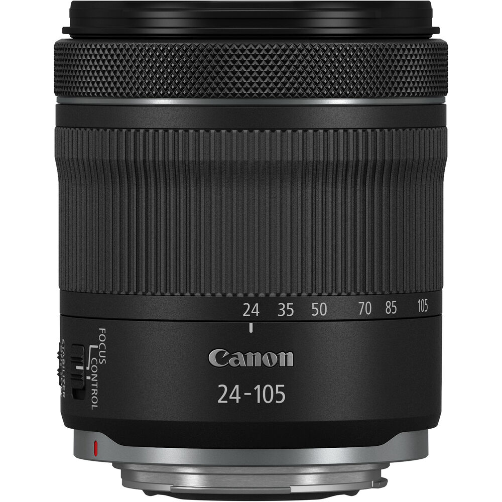 Canon RF 24–105 mm f/4–7,1 IS STM Objektiv 4111C002 – 10-teiliges Zubehörpaket