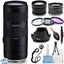 Tamron 70-210mm f/4 Di VC USD Lens for Canon EF + Filter Kit + Tulip Hood Bundle