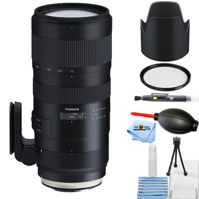 Tamron SP 70-200 mm f/2.8 Di VC USD G2 Objektiv für Canon EF - 6-teiliges Zubehörpaket