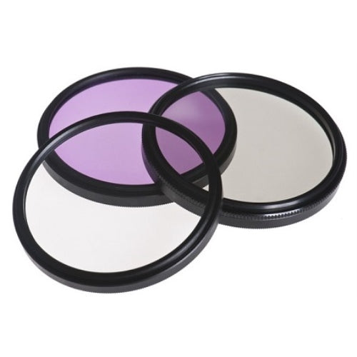 77 mm 3-teiliges Set Digital UV FLD CPL Filter für Canon Nikon Pentax Sony DSLR