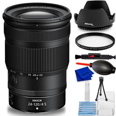 Nikon NIKKOR Z 24–120 mm 1:4 S-Objektiv 20105 – 7-teiliges Zubehörpaket