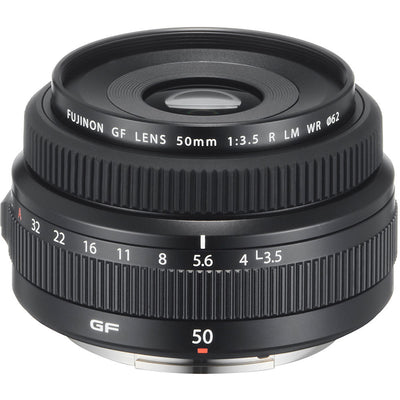 FUJIFILM GF 50mm f/3.5 R LM WR Objektiv 600021097 - 7-teiliges Zubehörpaket