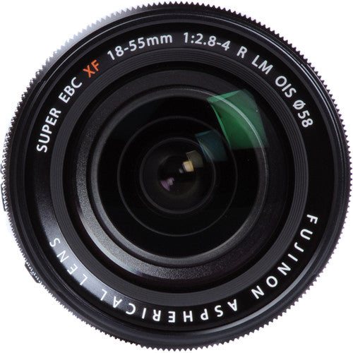 Fujifilm XF 18–55 mm f/2,8–4 R LM OIS Zoomobjektiv 16276479 – 7-teiliges Zubehörpaket