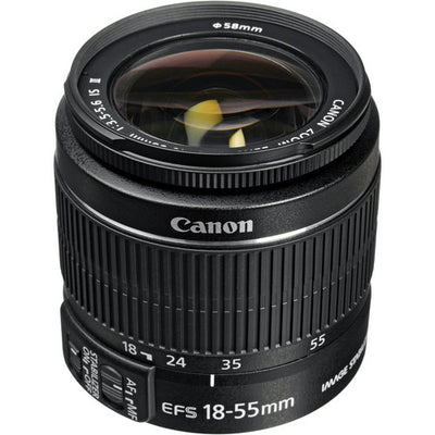 Canon EF-S 18-55mm f/3.5-5.6 IS II Lens 2042B002 UV Bundle - New in White Box