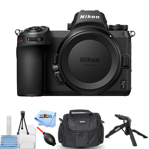 Nikon Z7 spiegellose Digitalkamera (nur Gehäuse) 1591 Stativ Gadget Bag Bundle