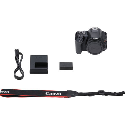 Canon EOS Rebel SL3 DSLR Camera (Black, Body Only) 3453C001 - 7PC Accessory Kit