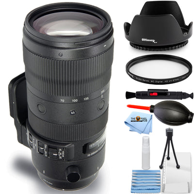 Sigma 70-200mm f/2.8 DG OS HSM Sports Lens for Nikon F - Essential UV Bundle