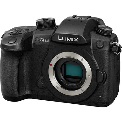 Panasonic Lumix DC-GH5 spiegellose Micro Four Thirds-Digitalkamera (nur Gehäuse)