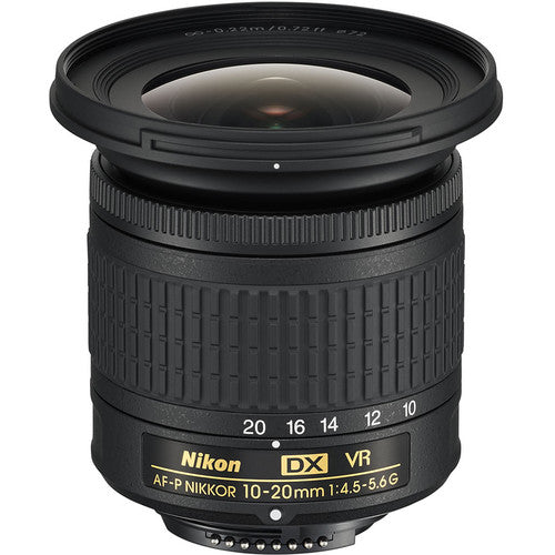 Nikon AF-P DX NIKKOR 10–20 mm 1:4,5–5,6G VR-Objektiv – 20067