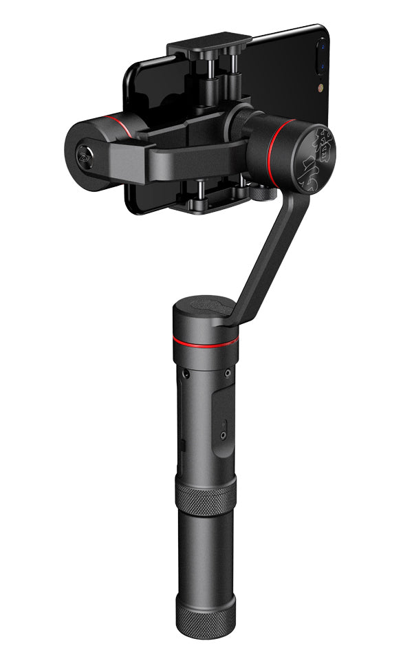 Zhiyun-Tech Smooth-3 Handheld 3-Achsen Gimbal Stabilisator für Smartphones (Schwarz)