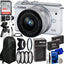 Canon EOS M200 spiegellose Digitalkamera mit 15-45-mm-Objektiv (weiß) + 128-GB-Kit