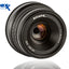 ULTIMAXX 25 mm f/1.8 manuelles Objektiv für Sony E-Mount (Nex) – 7-teiliges Zubehörset