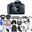 Canon EOS Rebel T7 Kamera 3 Objektiv-Kit 18-55 mm + 32 GB + Blitz – Top Value Bundle
