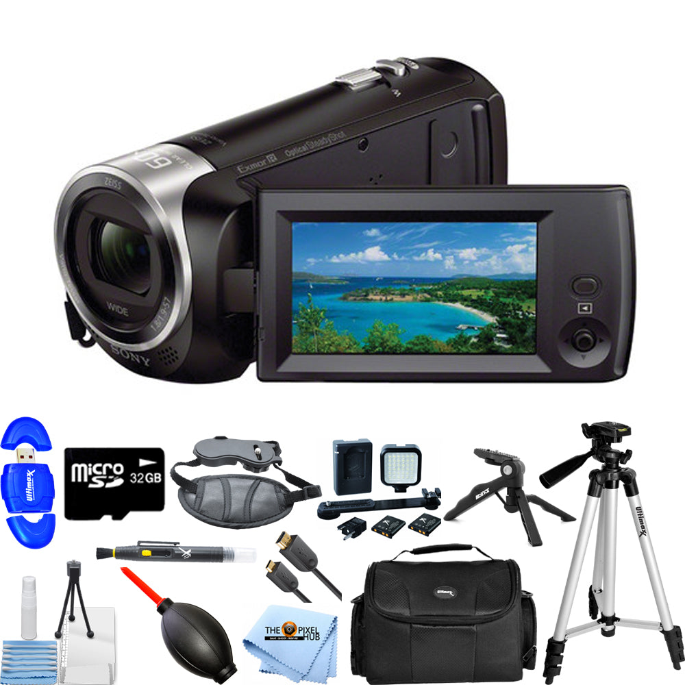 Sony HDR-CX405 HD Handycam Camcorder MEGA BUNDLE BRAND NEW