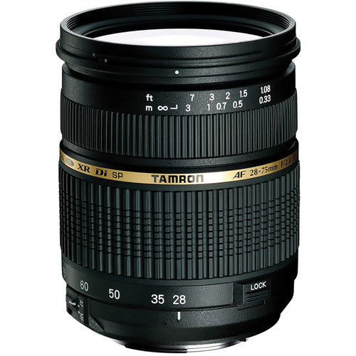 Tamron AF 28-75 mm f/2.8 XR Di LD Aspherical (IF) Autofokusobjektiv für Canon Bundle