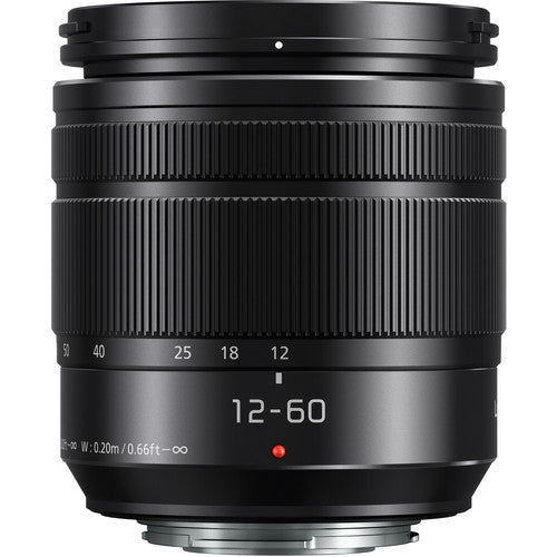 Panasonic Lumix G Vario 12-60mm f/3.5-5.6 ASPH. POWER O.I.S. Lens - Filter Kit