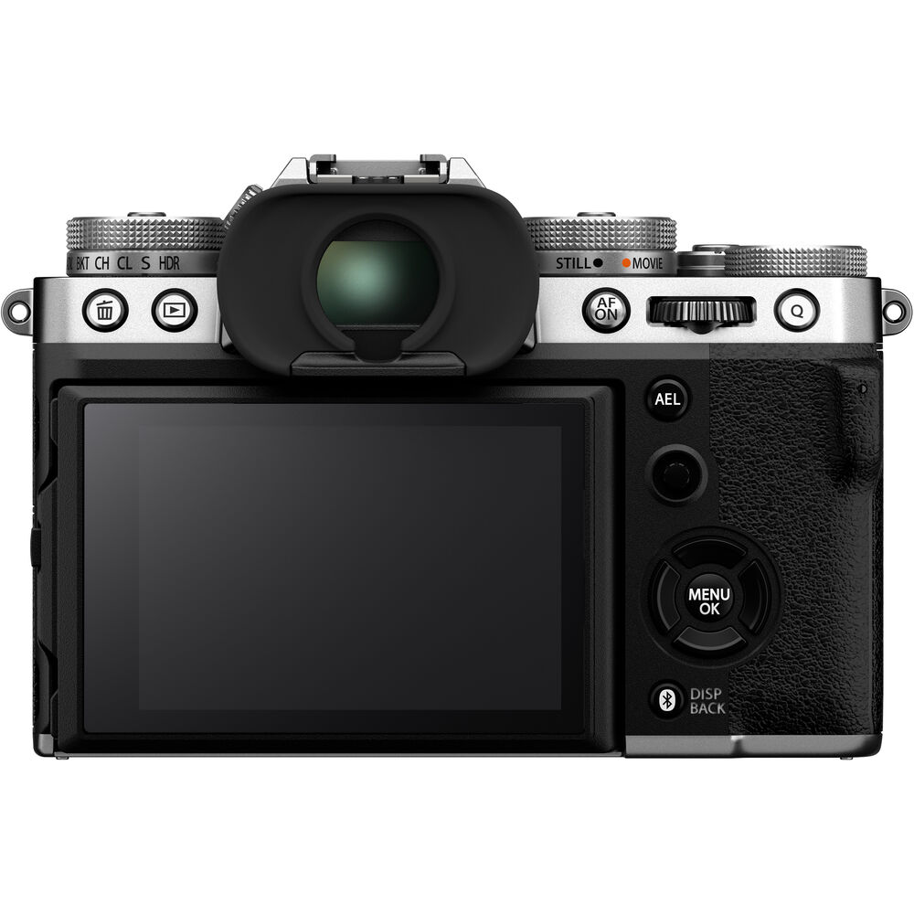 FUJIFILM X-T5 spiegellose Kamera mit 16-80-mm-Objektiv (Silber) – 16782662