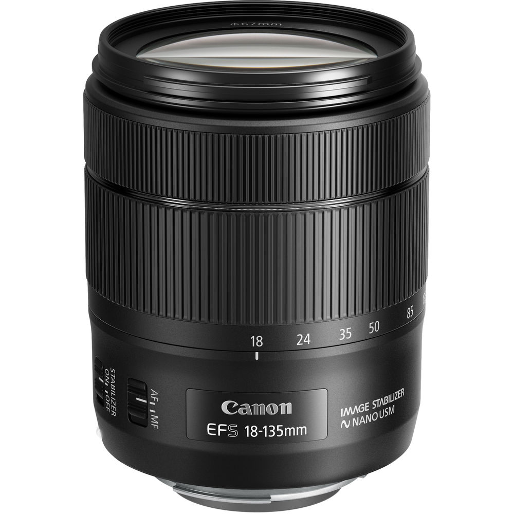 Canon EF-S 18-135mm f/3.5-5.6 IS USM Lens - 1276C002