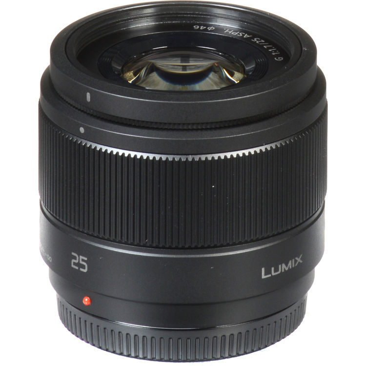 Panasonic Lumix G 25mm f/1.7 ASPH. Objektiv H-H025K - Weiße Box