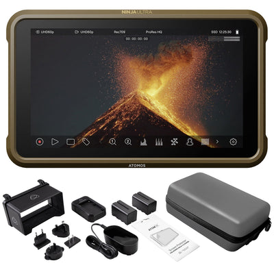 Atomos Ninja Ultra 5,2" 4K HDMI-Aufnahmemonitor-Paket 4