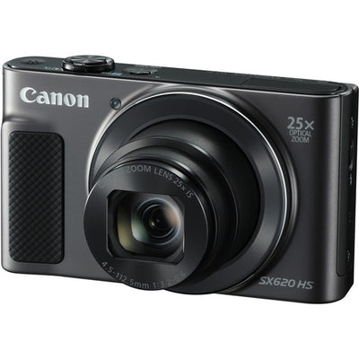 Canon PowerShot SX620 HS Digital Camera (Black) - 1072C001