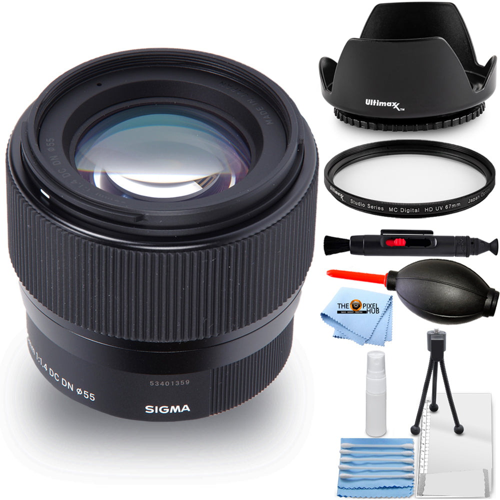 Sigma 56mm f/1.4 DC DN Contemporary Lens for Micro Four Thirds - Accessory Kit