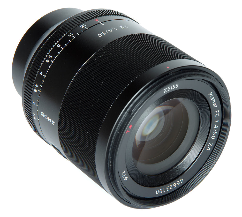 Sony Planar T* FE 50mm f/1.4 ZA Objektiv SEL50F14Z - 7-teiliges Zubehörpaket