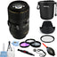 Sigma 105mm f/2.8 EX DG OS HSM Makroobjektiv für Canon EOS – 10-teiliges Zubehörset