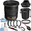 Nikon AF-S DX Zoom-NIKKOR 12–24 mm 1:4G IF-ED-Objektiv – Makro-/Nahaufnahme-Objektivpaket