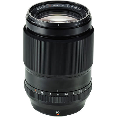 Fujifilm XF 90mm f/2 R LM WR Objektiv 16463668 - 7-teiliges Zubehörpaket