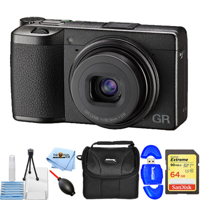 Ricoh GR III Digitalkamera 15039 - 7-teiliges Zubehörpaket