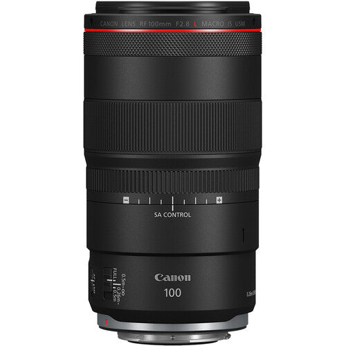 Canon RF 100mm f/2.8L Macro IS USM Objektiv mit 21-teiligem Pro-Zubehörpaket