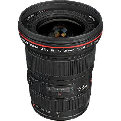 Canon EF 16-35mm f/2.8L II USM Objektiv 1910B002 - 10-teiliges Zubehörpaket