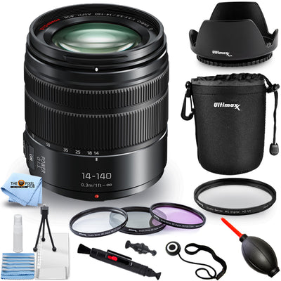 Panasonic Lumix G Vario 14–140 mm II ASPH. POWER OIS-Objektiv – 10er-Paket