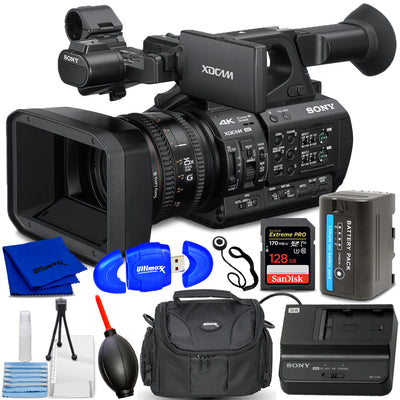 Sony PXW-Z190V PXW-Z190 Z190 4K 3-CMOS 1/3" Sensor XDCAM Camcorder - 7-teiliges Paket