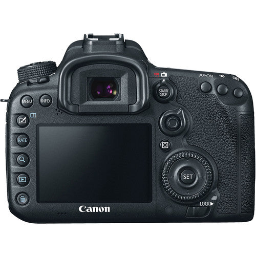 Canon EOS 7D Mark II DSLR-Kamera mit 18-135 mm IS USM-Objektiv – 12-teiliges Zubehörset