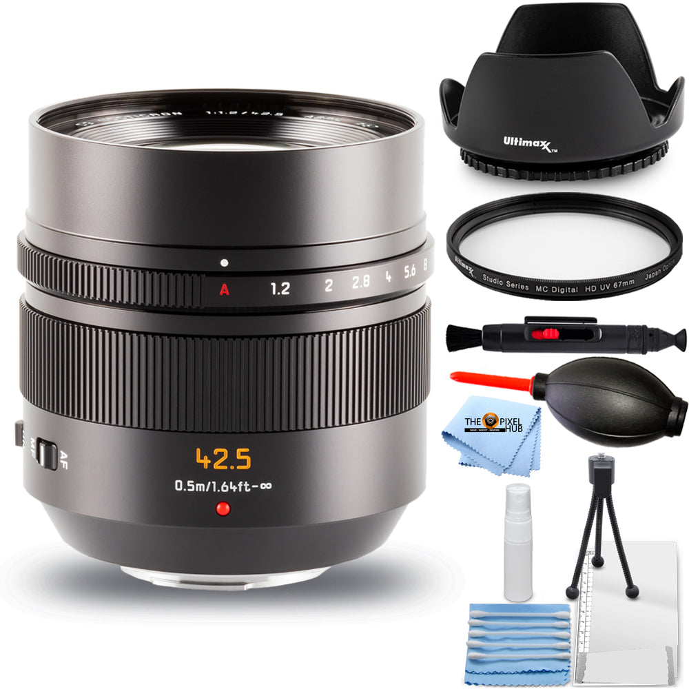 Panasonic Leica DG Nocticron 42,5 mm f/1,2 ASPH. POWER OIS-Objektiv - UV-Paket