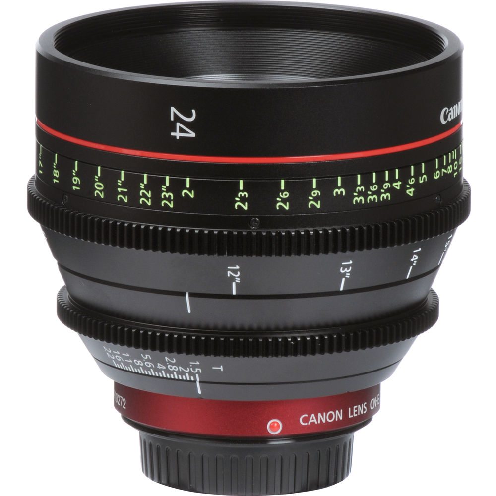 Canon CN-E 24 mm T1,5 LF Cinema Prime-Objektiv (EF-Bajonett) – 6569B001