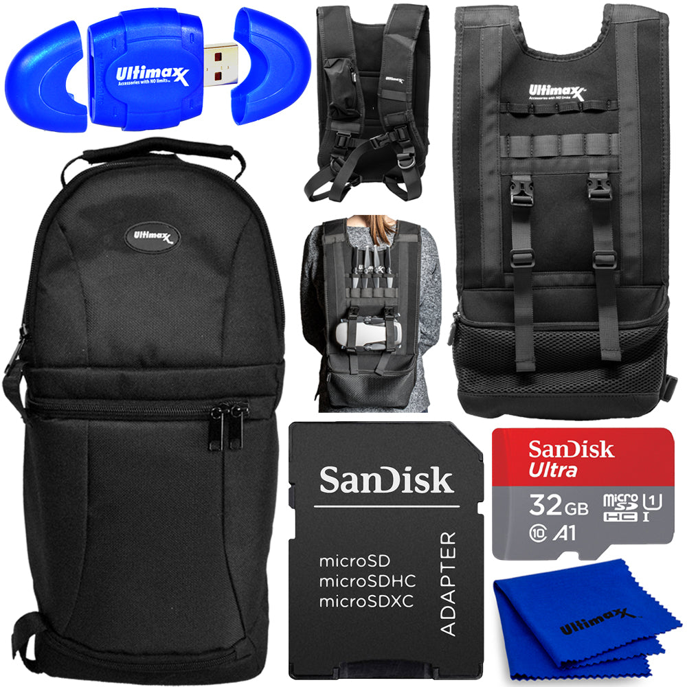 Drohnenwesten-Rucksack-Bundle für DJI Mavic Air 2, Mavic 2 Pro/Zoom, Spark, Autel