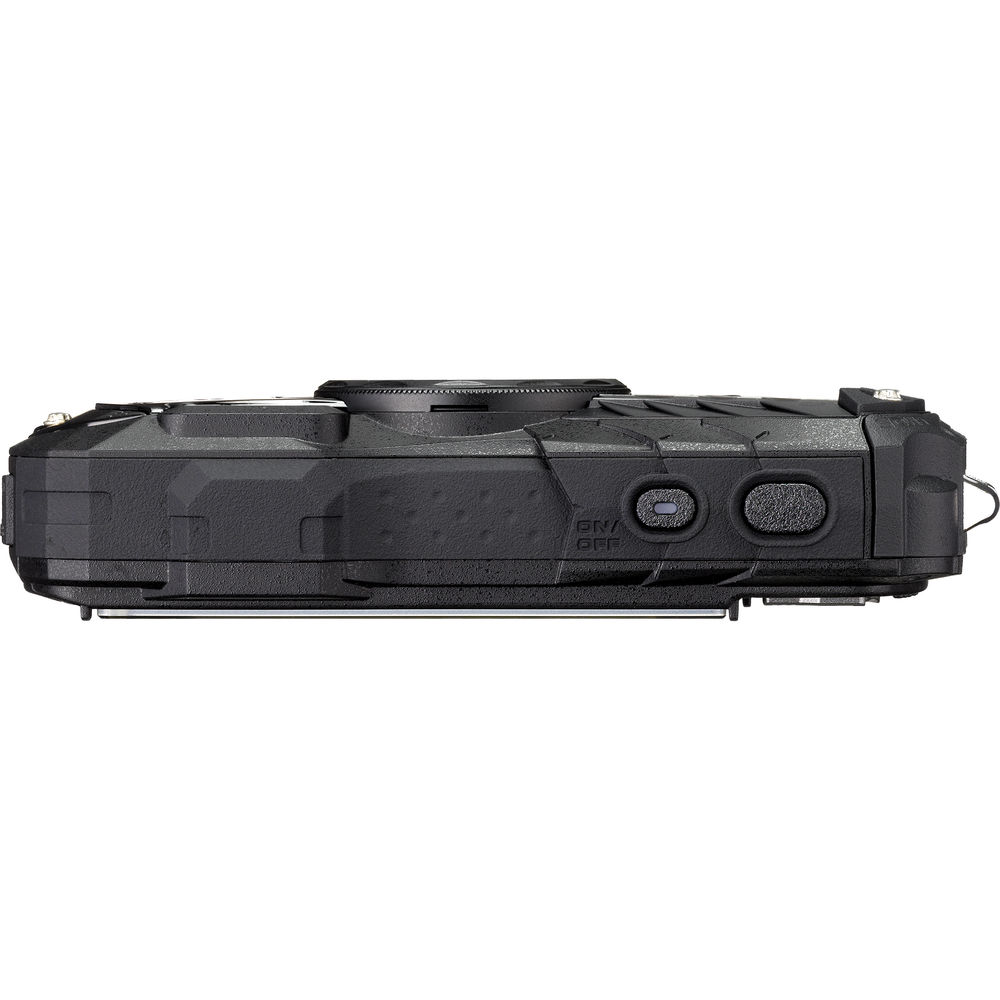 Ricoh WG-70 Digitalkamera (Schwarz) 03868 - 7-teiliges Zubehörpaket