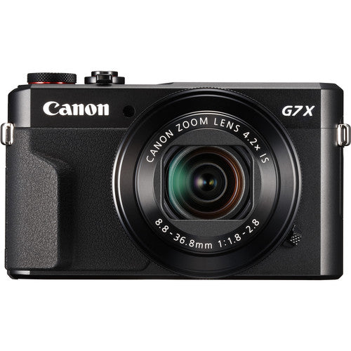 Canon PowerShot G7X II G7 X Mark II 20,1 Megapixel HD-Digitalkamera (Schwarz) – 1066C001