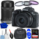Canon EOS R50 Mirrorless Camera with 18-45mm and 55-210mm Lenses (Black) Kit Canon