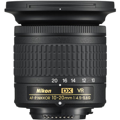 Nikon AF-P DX NIKKOR 10–20 mm 1:4,5–5,6G VR-Objektiv – 20067